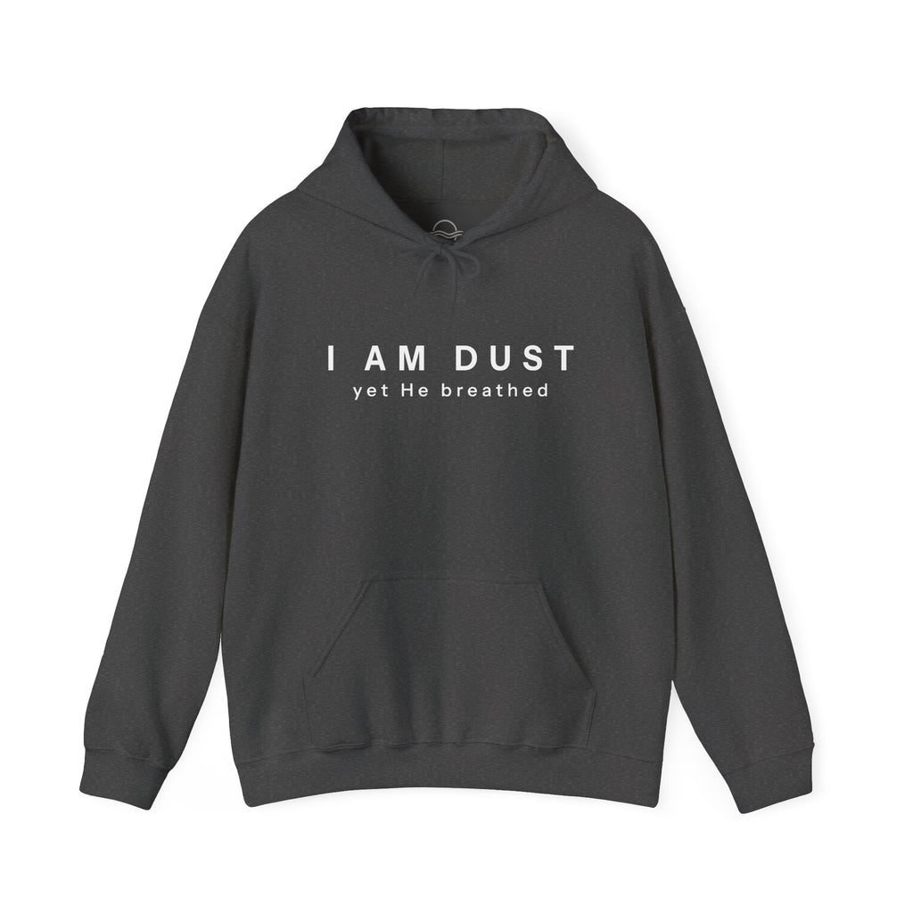 I AM DUST Hoodie — Black/Charcoal