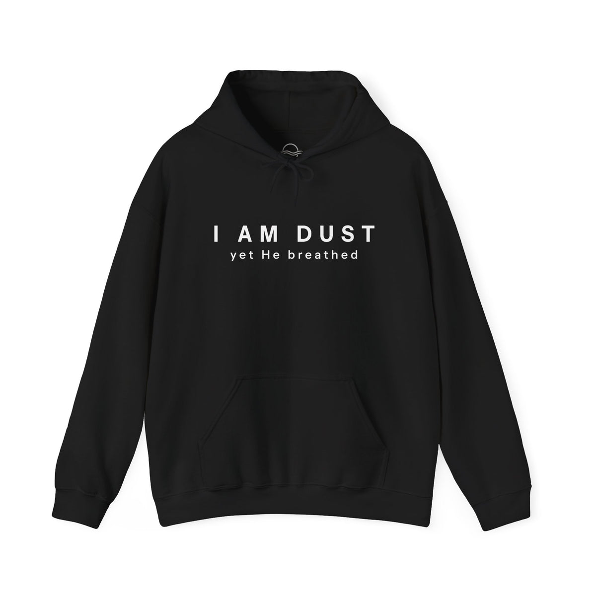 I AM DUST Hoodie — Black/Charcoal