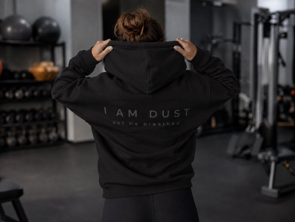 I AM DUST Hoodie — Black